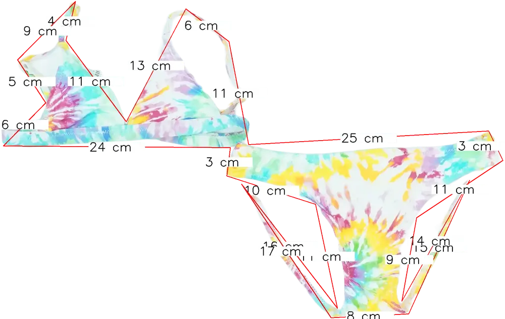 Fehér Zara Bikini EU 134 / UK 9 év / US 9 év/L