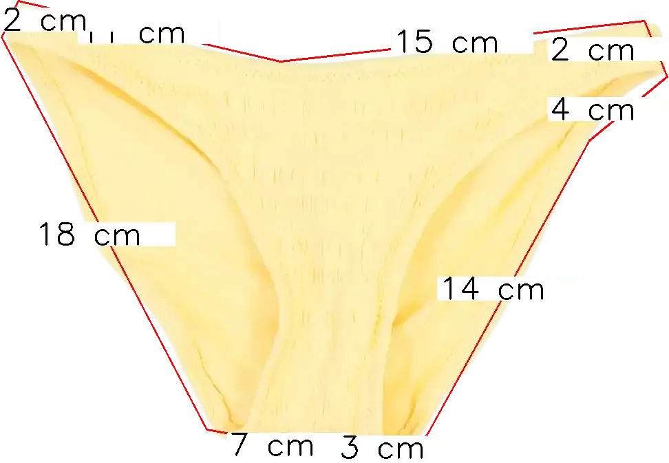 Sárga (narancs) Brunotti Bikini alsó EU 134 / UK 9 év / US 9 év/L