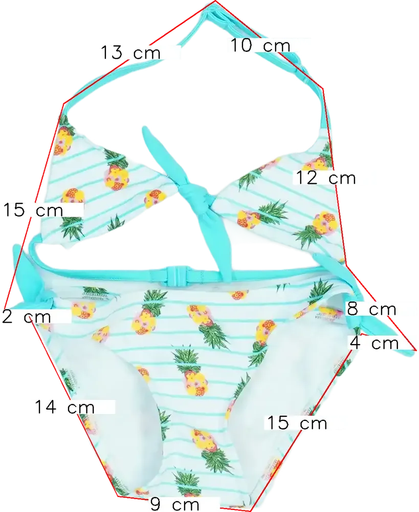 Fehér Zara Bikini EU 116 / UK 6 év / US 6 év/S