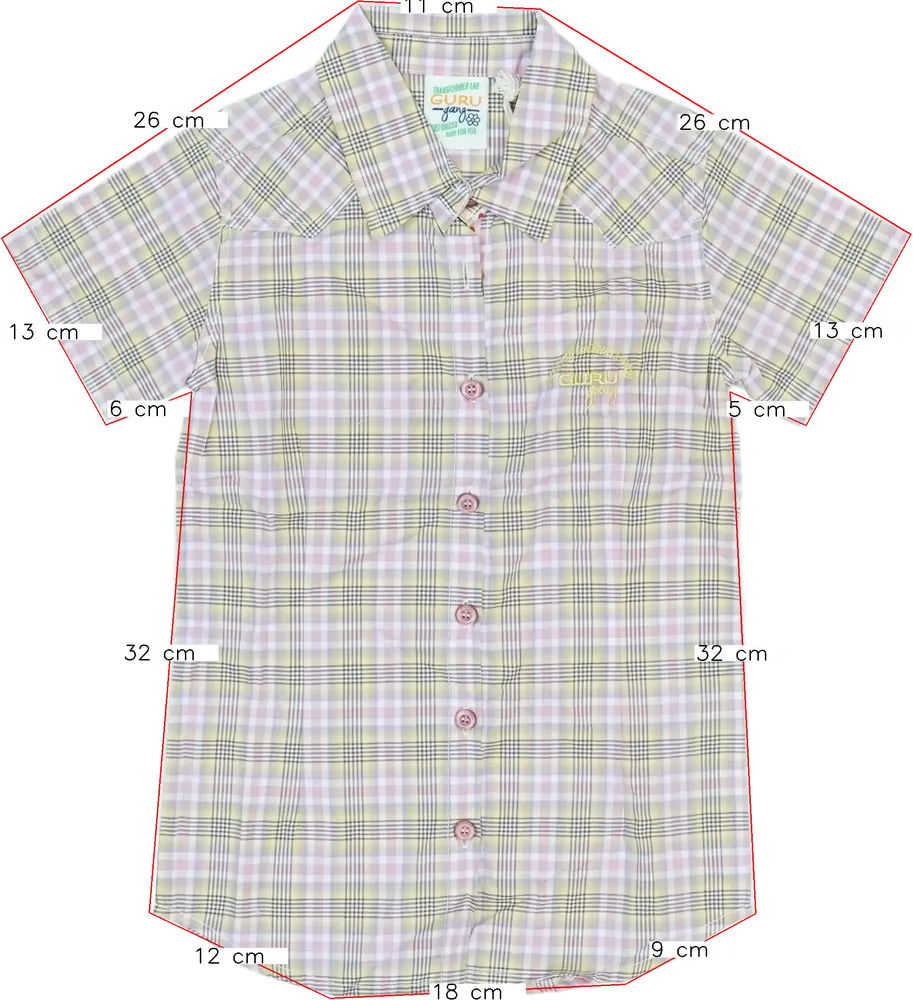 Többszínű Guru Gang Ing EU 134 / UK 9 év / US 9 év/L