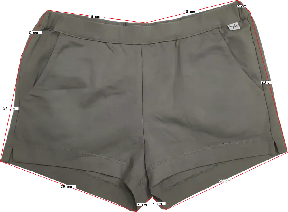 Zöld Il gufo Rövidnadrág EU 152 / UK 12 év / US 12 év/L