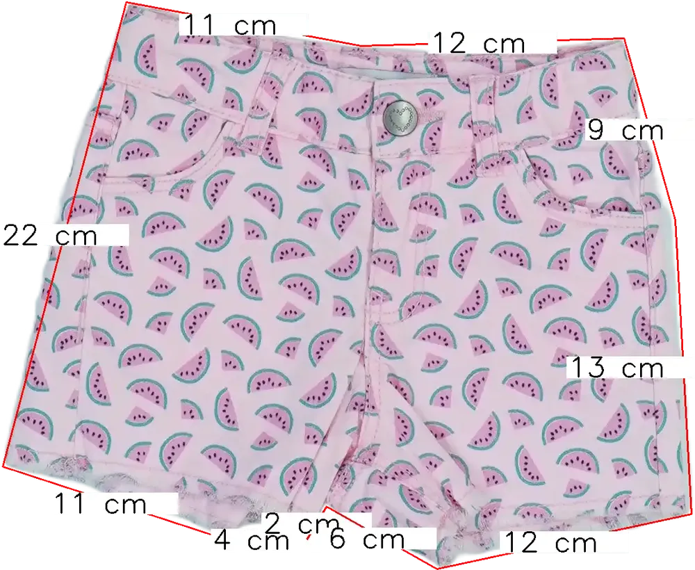 Rózsaszín Egyéb Rövidnadrág EU 92 / UK 2 év / US 2T