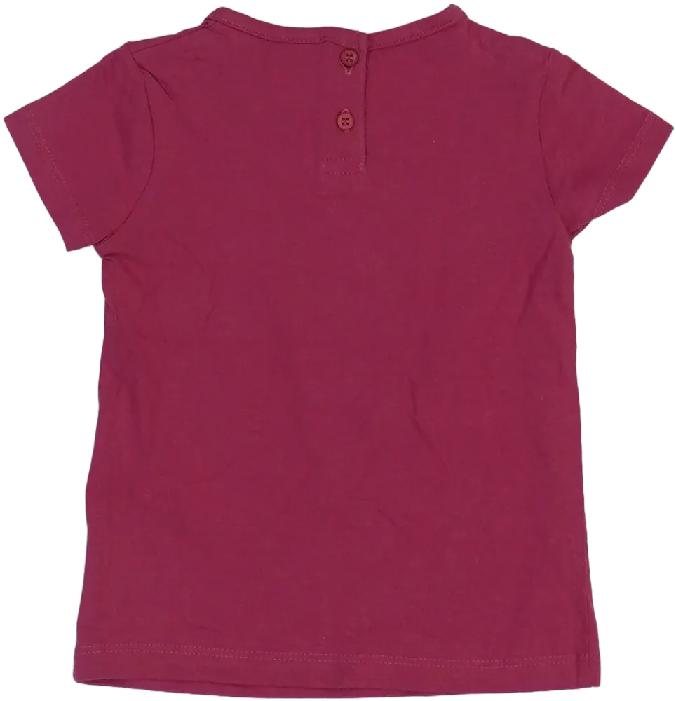 Rózsaszín Baby Póló EU 86 / UK 12-18 hónap / US 18 hónap