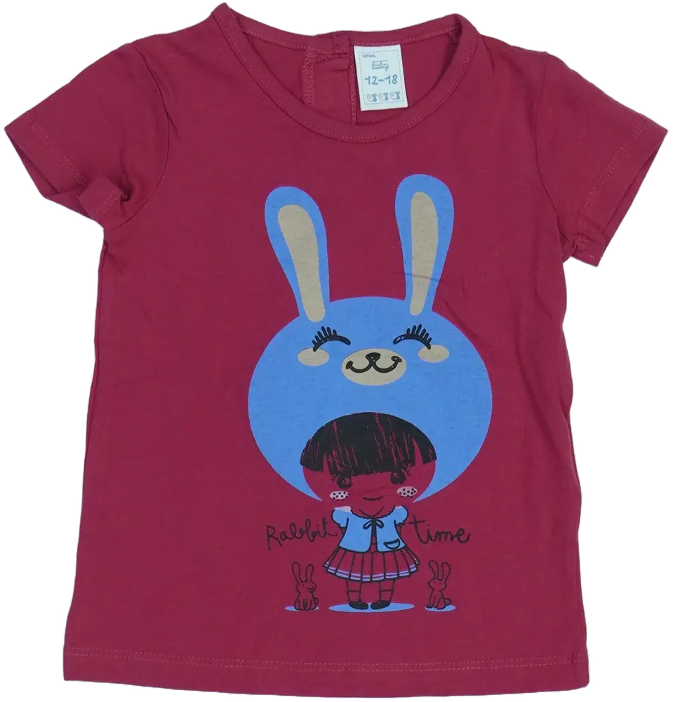 Rózsaszín Baby Póló EU 86 / UK 12-18 hónap / US 18 hónap