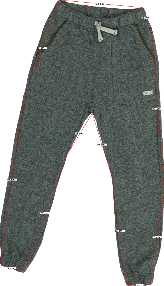 Szürke Zara Melegítőnadrág EU 128 / UK 8 év / US 8 év/M