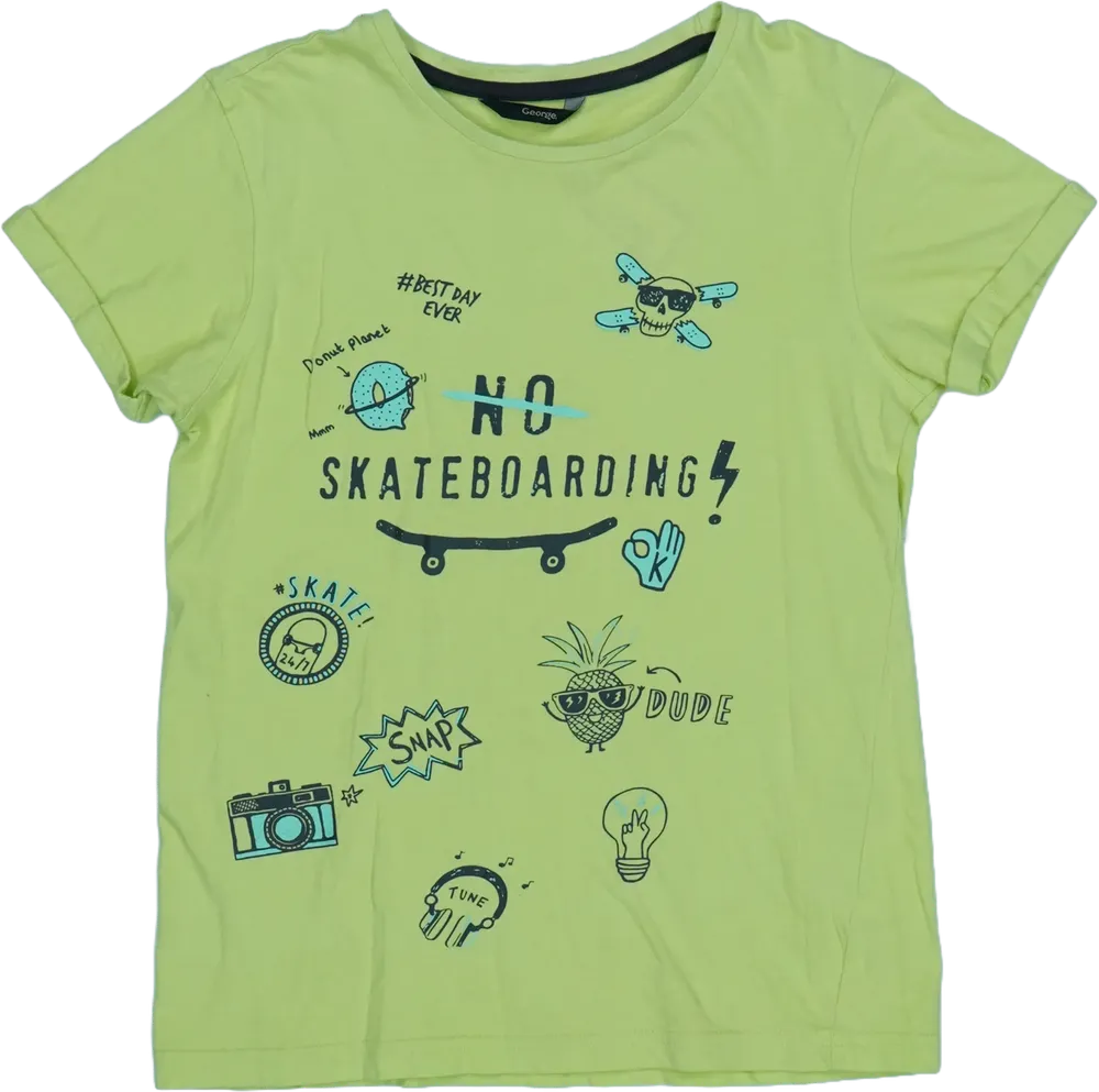 Zöld George Póló EU 146 / UK 11 év / US 12 év/L