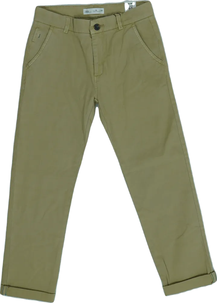 Barna Zara Hosszúnadrág EU 140 / UK 10 év / US 10 év/L