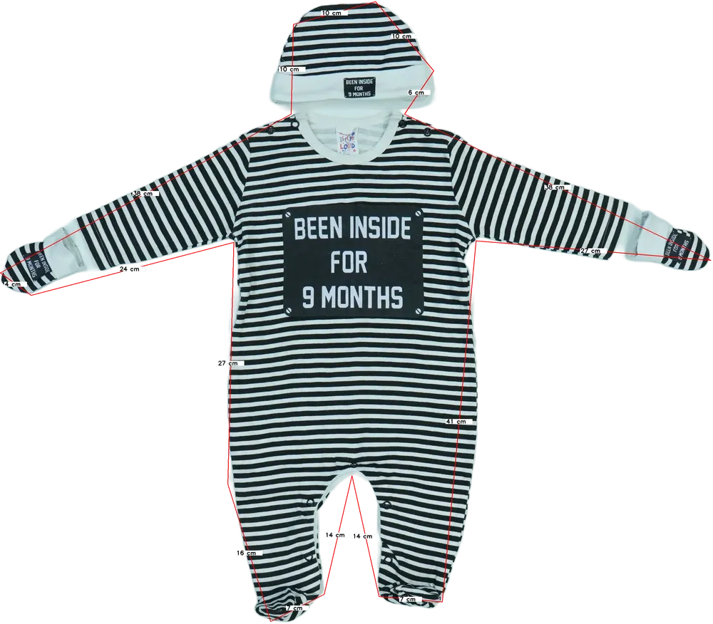 Fehér Egyéb Hosszú ujjú rugdalózó EU 68 / UK 3-6 hónap / US 3-6 hónap