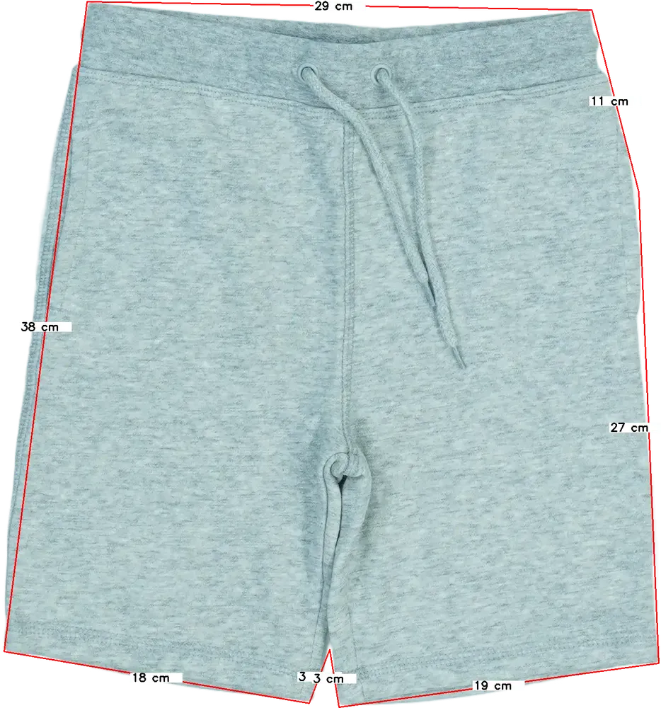 Szürke Jeff&amp;Co. Rövidnadrág EU 128 / UK 8 év / US 8 év/M