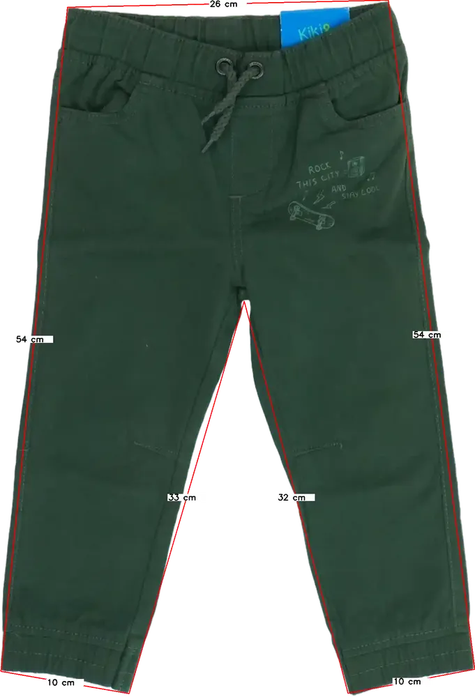 Zöld Kiki&amp;Koko Hosszúnadrág EU 92 / UK 2 év / US 2T