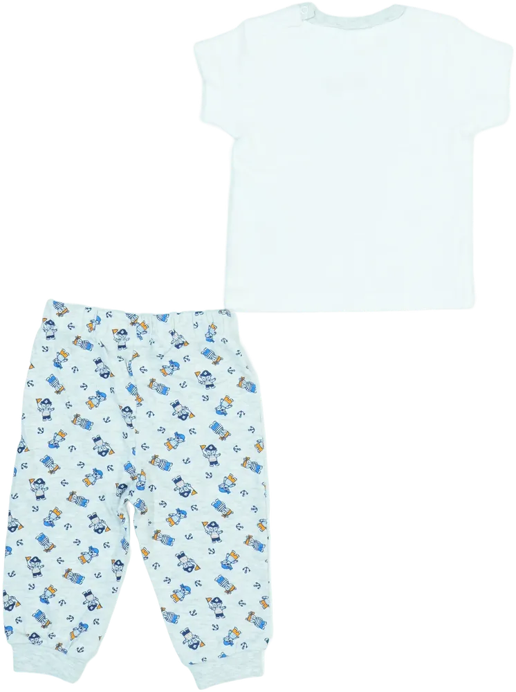 Fehér Ergee Pizsama EU 74 / UK 6-9 hónap / US 6-9 hónap