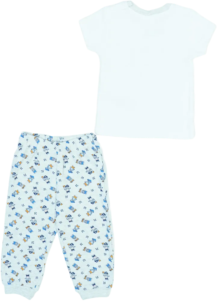 Fehér Ergee Pizsama EU 86 / UK 12-18 hónap / US 18 hónap