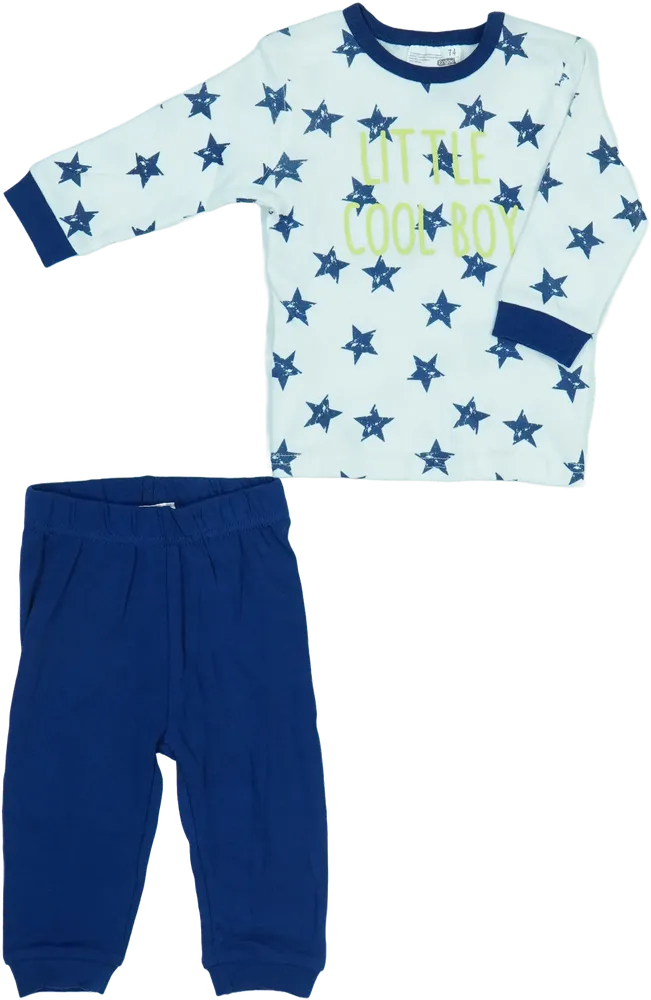 Multicoloured Ergee 2-piece set - Top &amp; Bottom EU 74 / UK 6-9 months / US 6-9 months