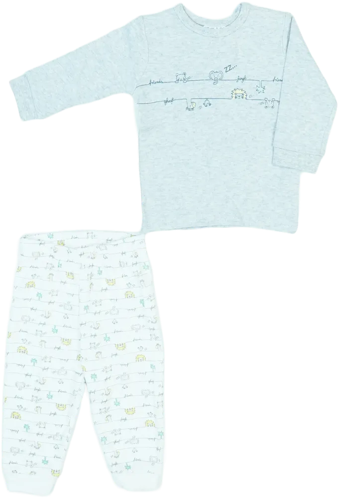 Szürke Ergee Pizsama EU 74 / UK 6-9 hónap / US 6-9 hónap