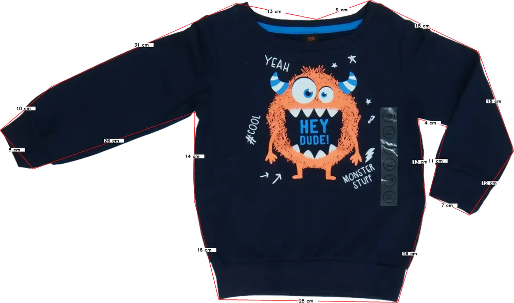 Kék Kiki&amp;Koko Pulóver EU 110 / UK 5 év / US 5 év/XS