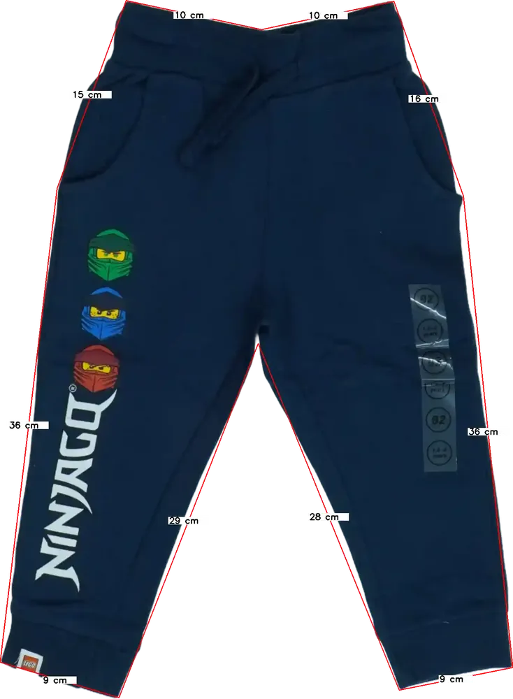 Kék Lego Melegítőnadrág EU 92 / UK 2 év / US 2T