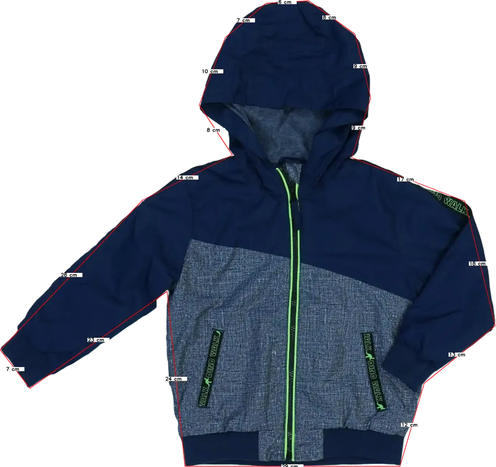 Kék Kiki&amp;Koko Átmeneti kabát EU 122 / UK 7 év / US 7 év/M