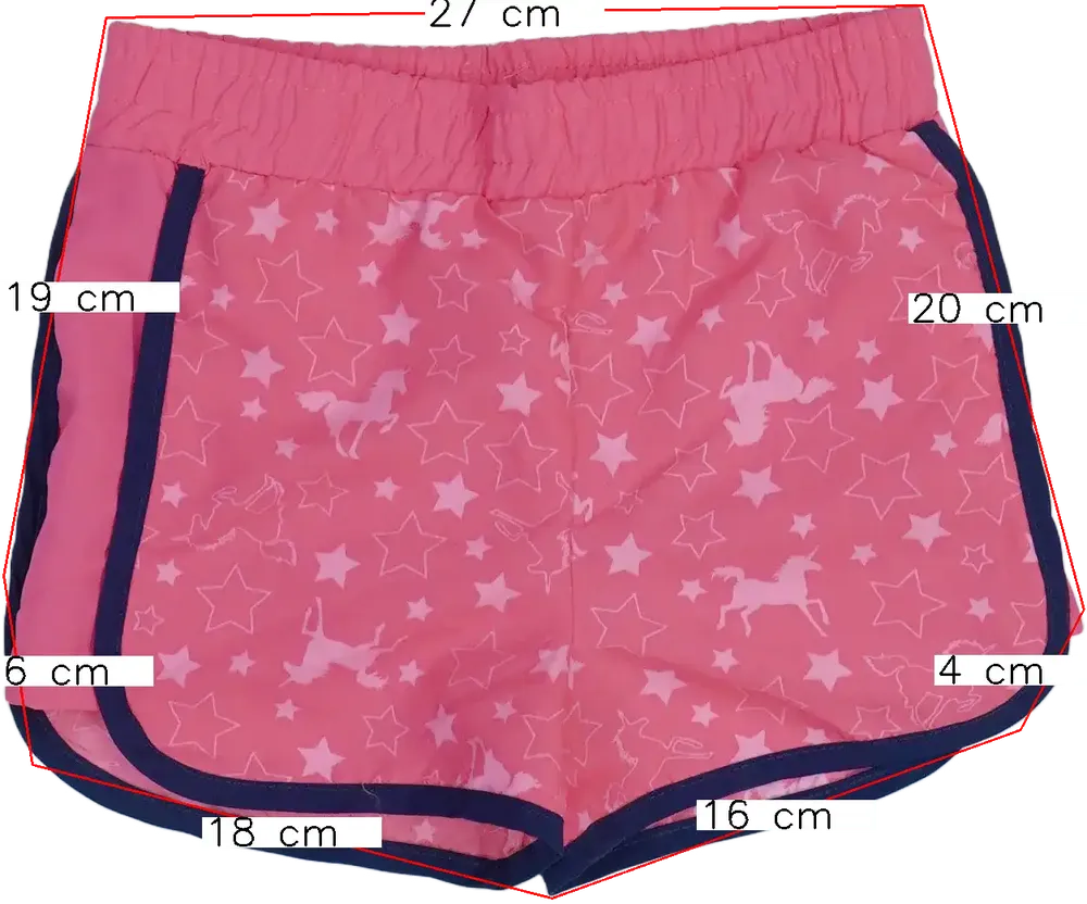Rózsaszín Ergeenomixx Rövidnadrág EU 110 / UK 5 év / US 5 év/XS