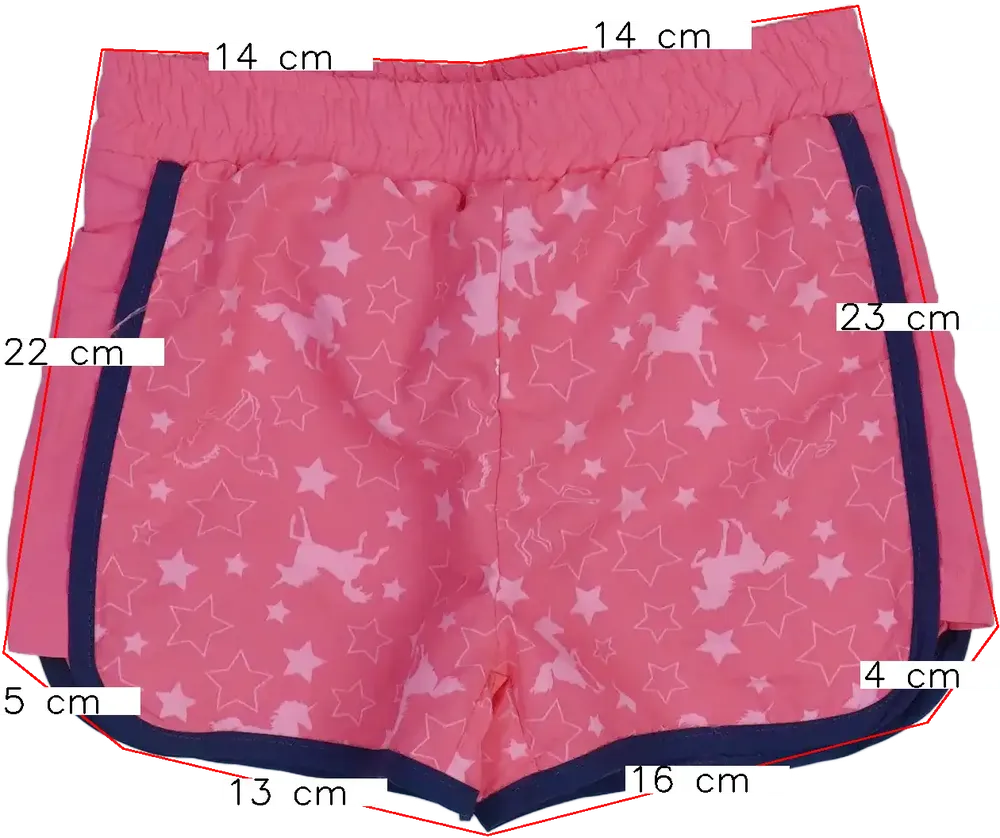 Rózsaszín Ergeenomixx Rövidnadrág EU 116 / UK 6 év / US 6 év/S