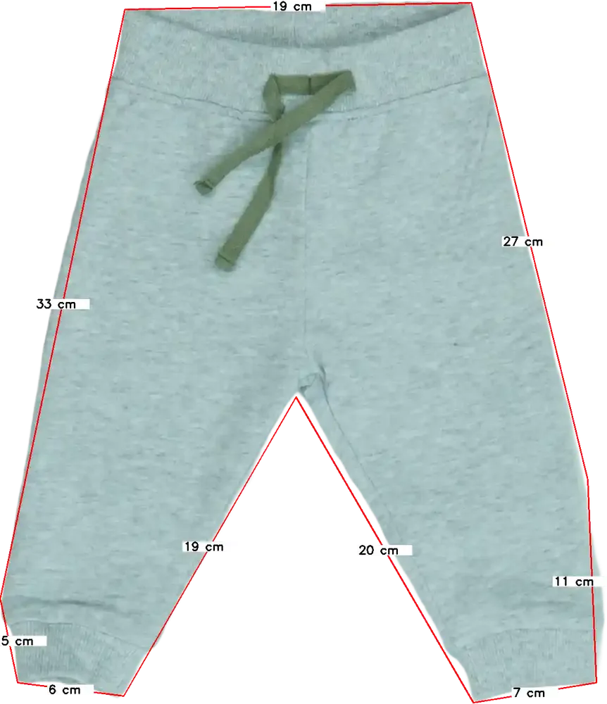 Szürke Ergee Melegítőnadrág EU 68 / UK 3-6 hónap / US 3-6 hónap