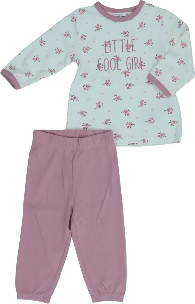 Fehér Ergee 2 részes szett - Felsőruházat és nadrág EU 74 / UK 6-9 hónap / US 6-9 hónap