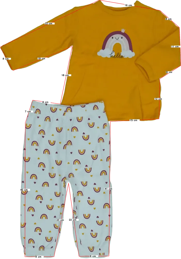 Többszínű Ergee Pizsama EU 74 / UK 6-9 hónap / US 6-9 hónap