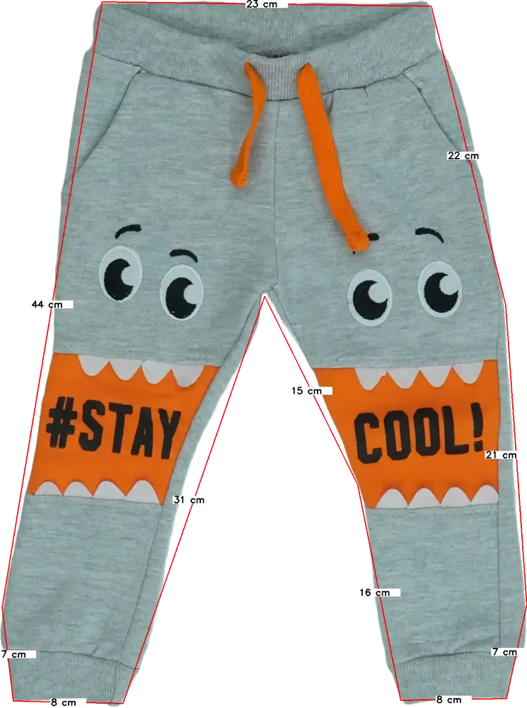 Szürke Kiki&amp;Koko Melegítőnadrág EU 92 / UK 2 év / US 2T