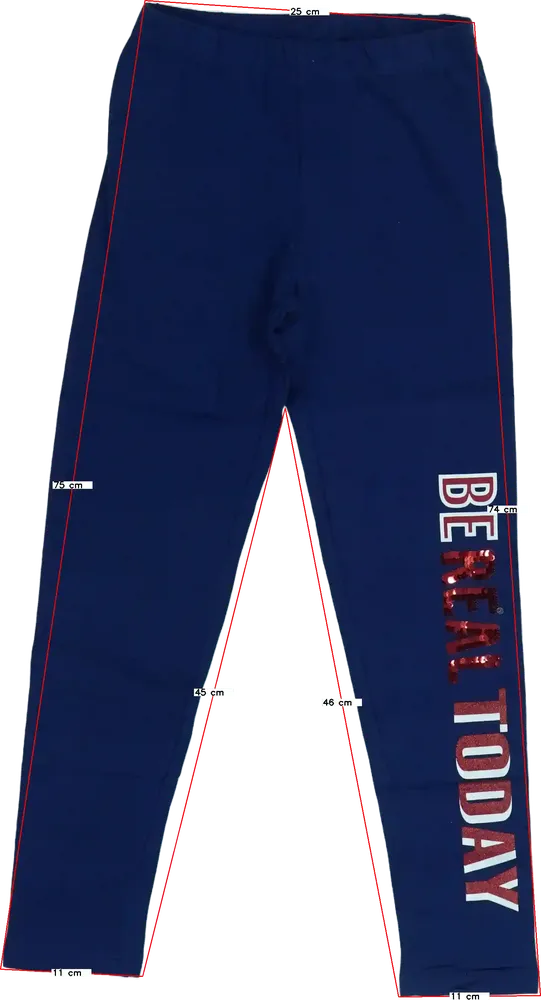 Kék Y.F.K. Leggings EU 140 / UK 10 év / US 10 év/L