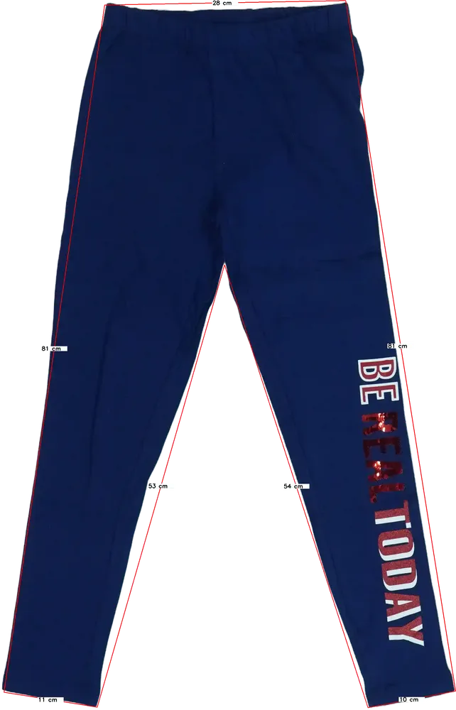 Kék Y.F.K. Leggings EU 152 / UK 12 év / US 12 év/L