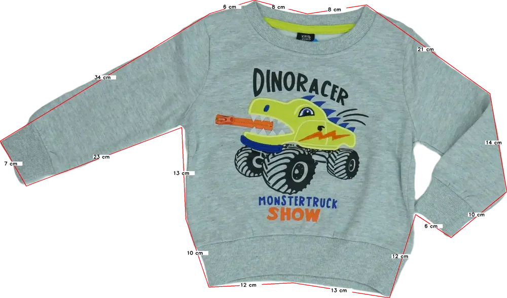 Szürke Kiki&amp;Koko Pulóver EU 98 / UK 3 év / US 3T