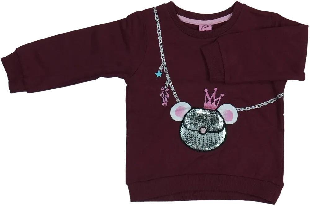 Bordó Kiki&amp;Koko Pulóver EU 98 / UK 3 év / US 3T