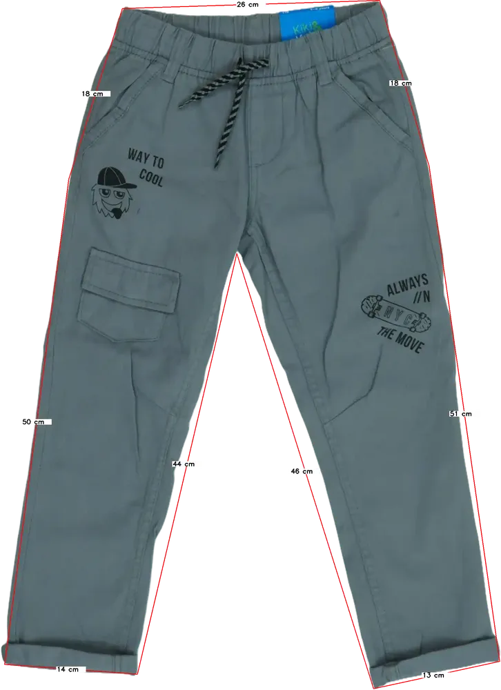 Szürke Kiki&amp;Koko Hosszúnadrág EU 116 / UK 6 év / US 6 év/S