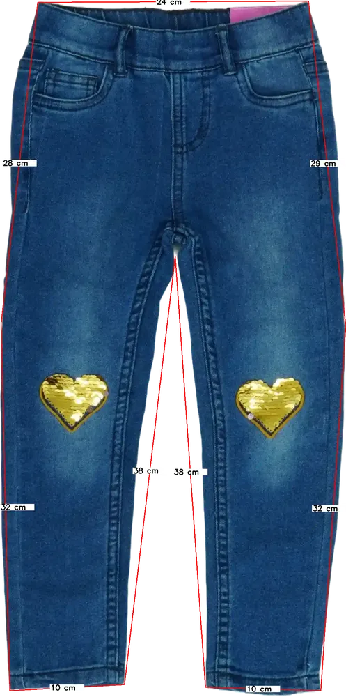 Kék Kiki&amp;Koko Farmernadrág EU 122 / UK 7 év / US 7 év/M