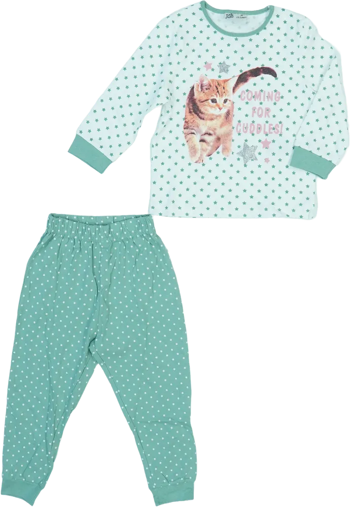 Zöld Kiki&amp;Koko Pizsama EU 92 / UK 2 év / US 2T