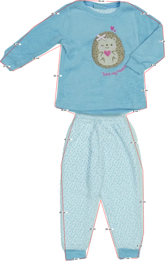 Kék Kiki&amp;Koko Pizsama EU 92 / UK 2 év / US 2T