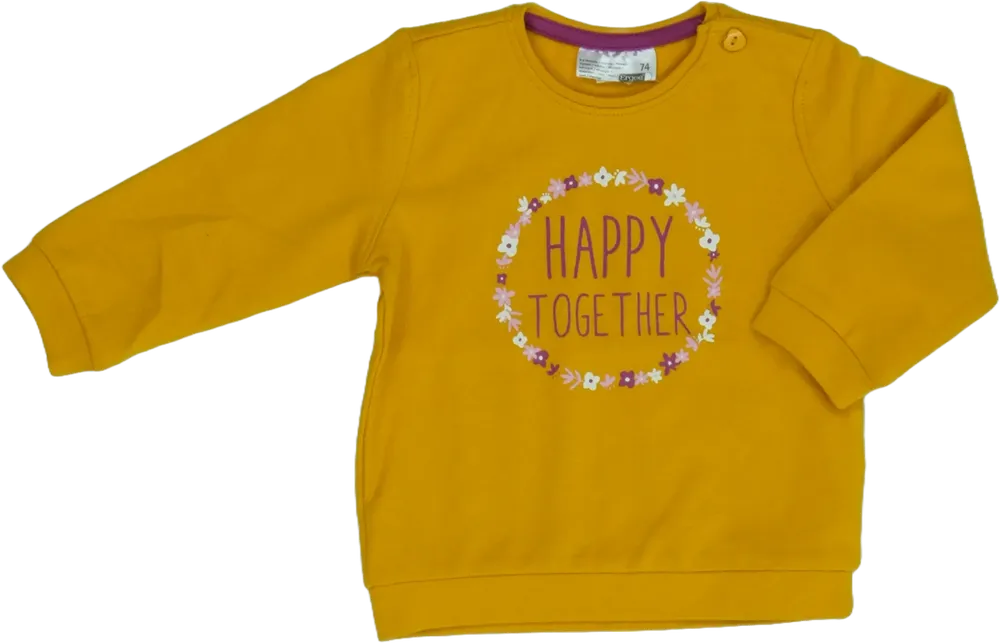 Sárga Ergee Pulóver EU 74 / UK 6-9 hónap / US 6-9 hónap