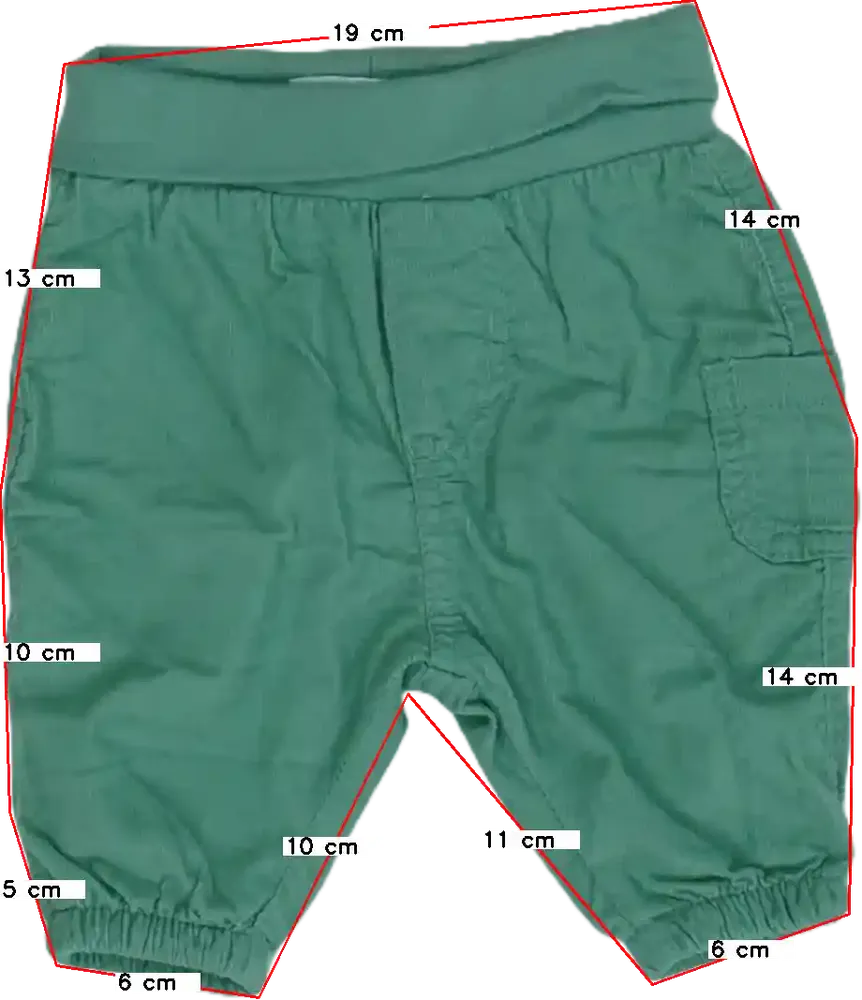 Zöld Ergee Hosszúnadrág EU 50 / UK Újszülött / US Újszülött