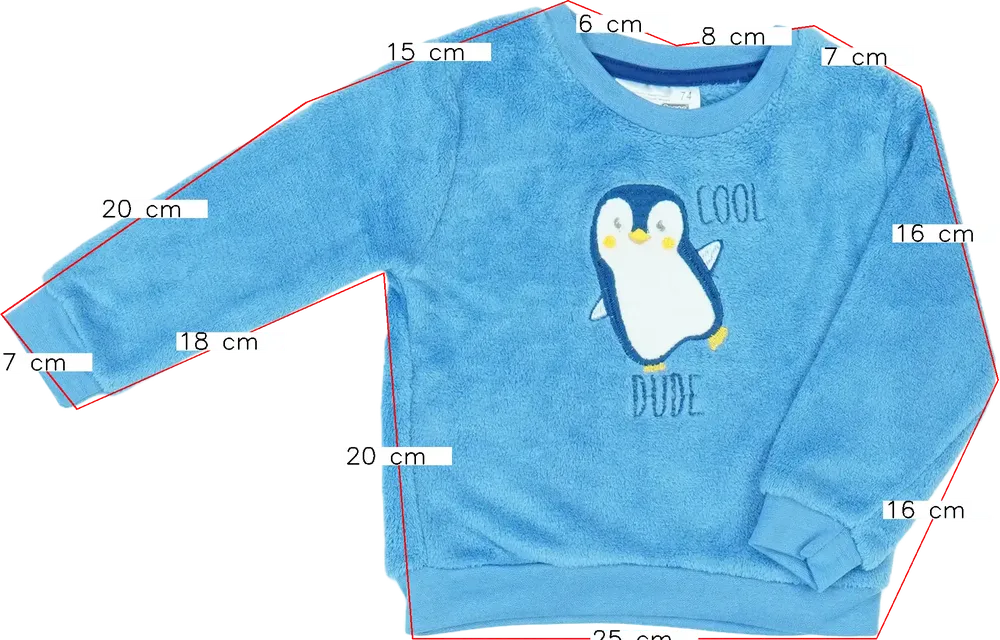 Kék Ergee Pulóver EU 74 / UK 6-9 hónap / US 6-9 hónap