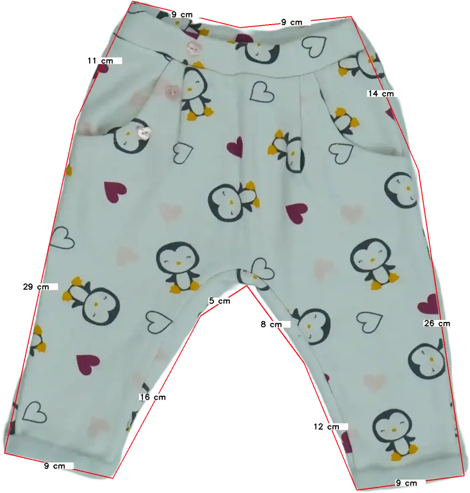 Fehér Ergee Melegítőnadrág EU 80 / UK 9-12 hónap / US 12 hónap