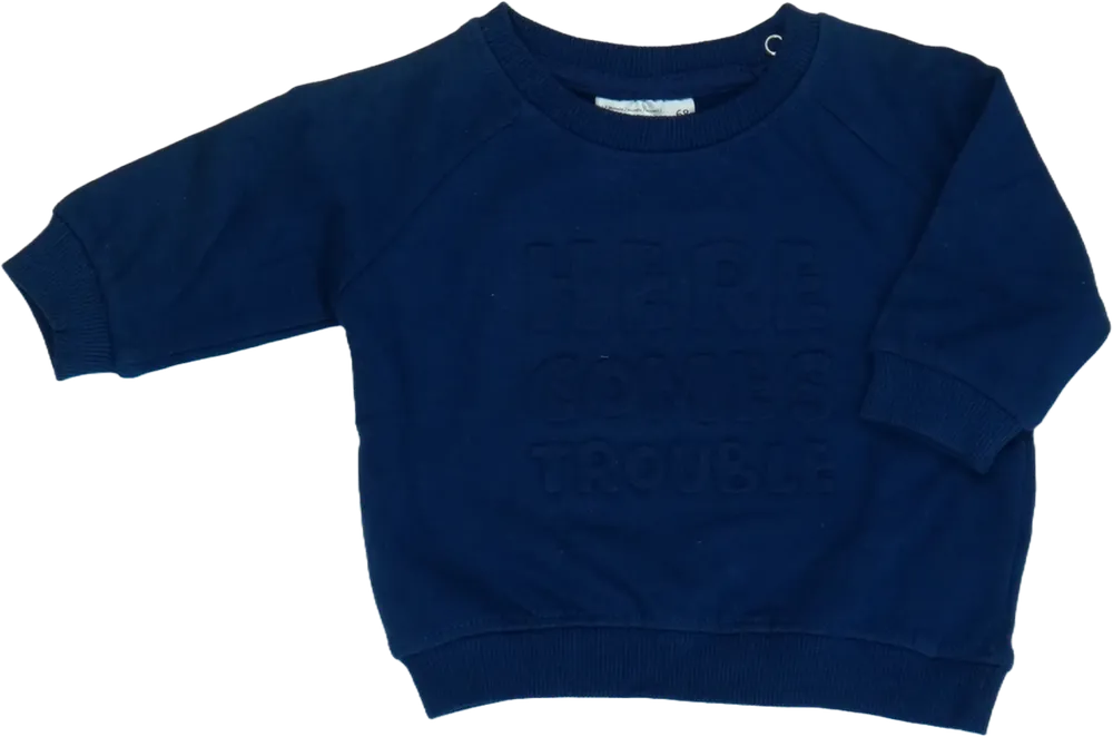 Kék Ergee Pulóver EU 68 / UK 3-6 hónap / US 3-6 hónap