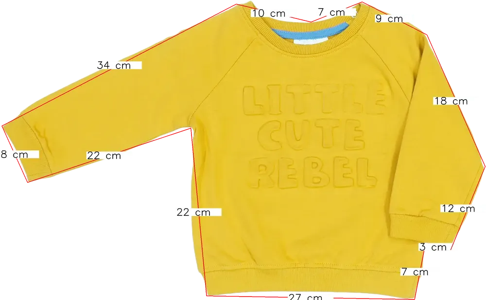 Sárga Ergee Pulóver EU 86 / UK 12-18 hónap / US 18 hónap