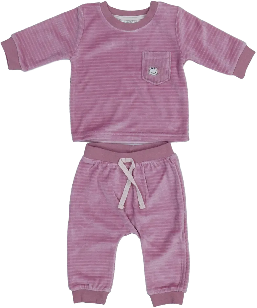 Pink Ergee 2-piece set - Top &amp; Bottom EU 62 / UK 0-3 months / US 0-3 months