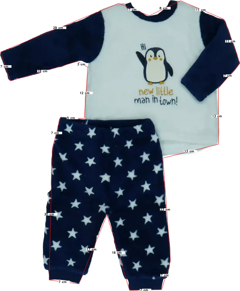 Többszínű Ergee Pizsama EU 86 / UK 12-18 hónap / US 18 hónap