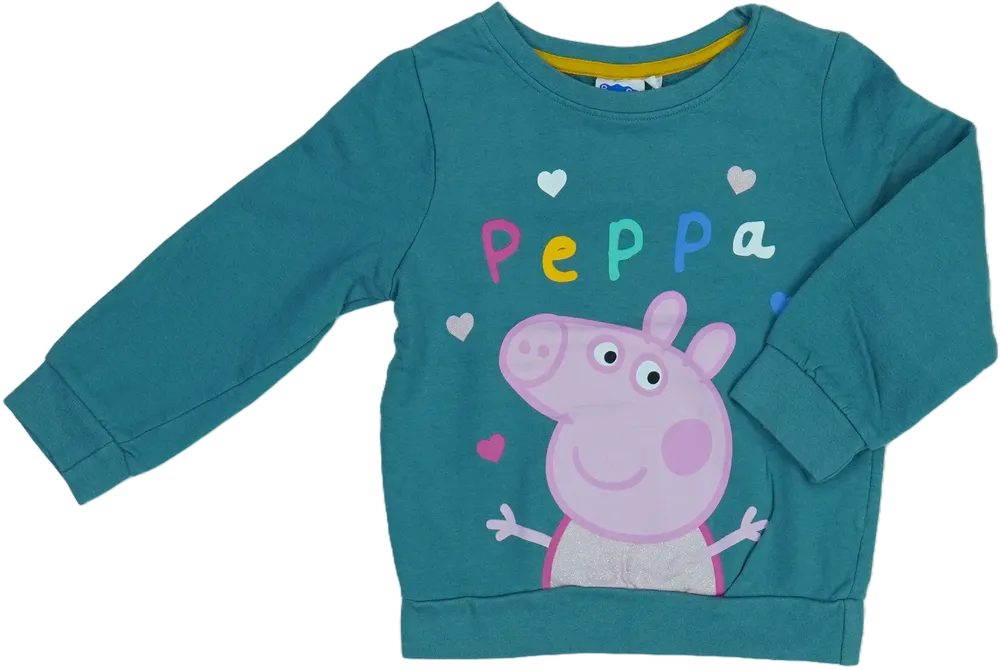 Kék Peppa Pig Pulóver EU 104 / UK 4 év / US 4T/XS