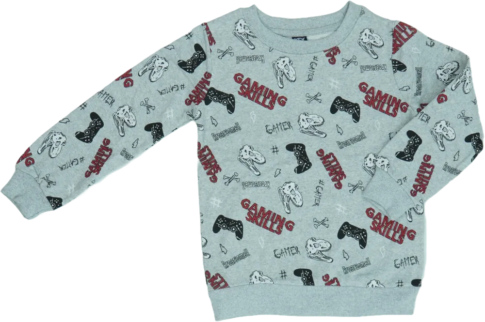 Szürke Y.F.K. Pulóver EU 164 / UK 14 év / US 14 év/XL