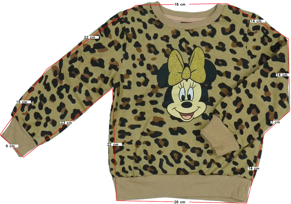 Barna Disney Pulóver EU 98 / UK 3 év / US 3T