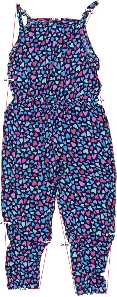 Kék Kiki&amp;Koko Playsuit / Jumpsuit EU 104 / UK 4 év / US 4T/XS