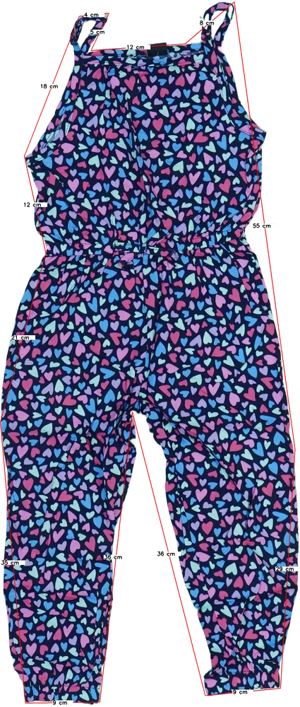 Kék Kiki&amp;Koko Playsuit / Jumpsuit EU 110 / UK 5 év / US 5 év/XS