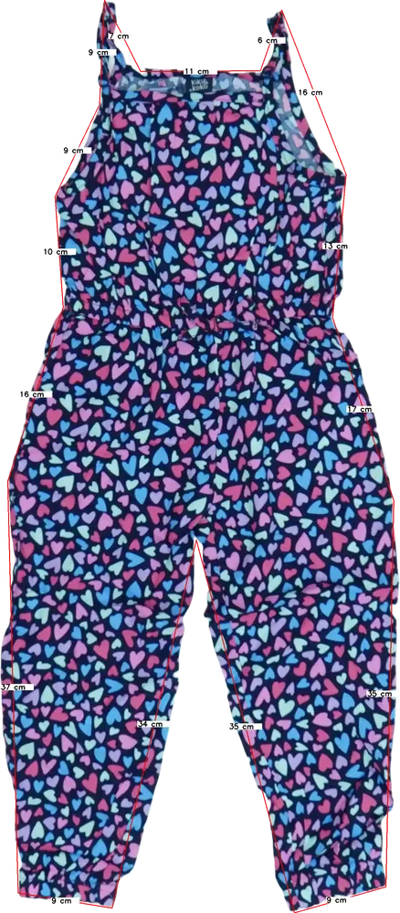 Kék Kiki&amp;Koko Playsuit / Jumpsuit EU 92 / UK 2 év / US 2T