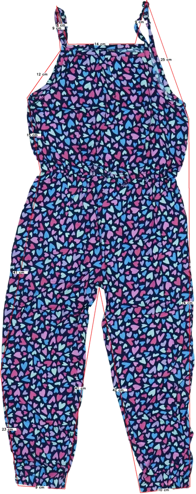 Kék Kiki&amp;Koko Playsuit / Jumpsuit EU 122 / UK 7 év / US 7 év/M